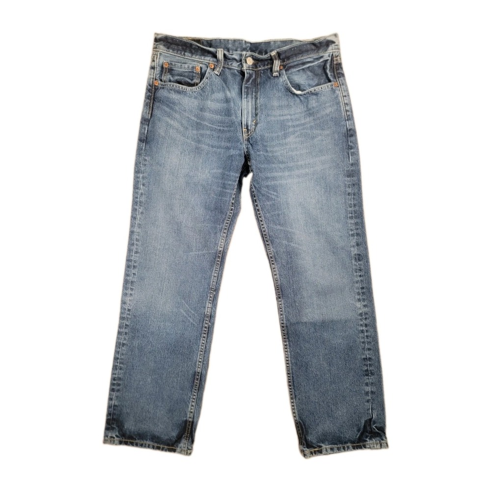 Levis 559 Relaxed Straight Jeans Mens 33x30 Blue Medium Wash 100% Cotton Denim